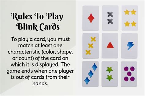 blink card game rules pdf|Blink Card Game Rules & Instructions.